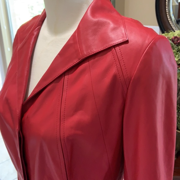 Lafayette 148 NY Lambskin Leather Jacket - Picture 5 of 16